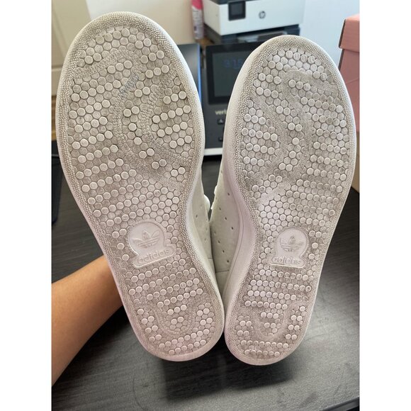 Adidas Womens Stan Smith Primegreen Casual Sneakers White Size 6 Defected - Picture 8 of 9